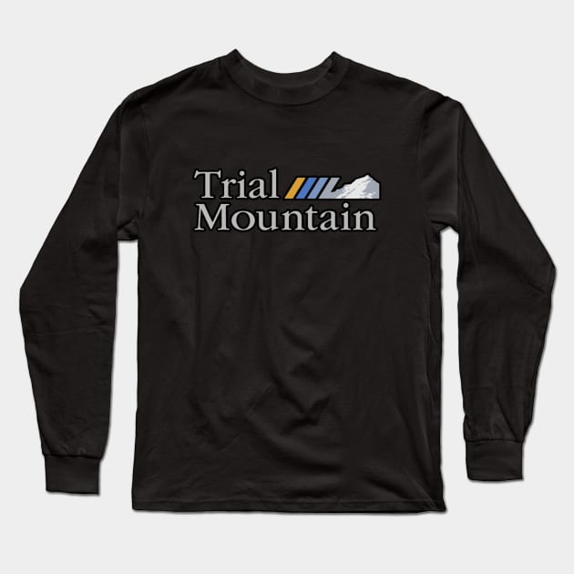 Trial Mountain Long Sleeve T-Shirt by itsawalk